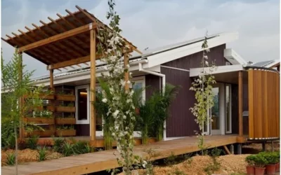 Construcción de Casas Modernas Sostenibles